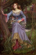 Ophelia By John William Waterhouse Wall Art Painting Prints Poster Canvas Picture Hanging Photo Gift Idea Home Decor