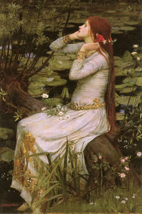 Ophelia By John William Waterhouse Wall Art Painting Prints Poster Canvas Picture Hanging Photo Gift Idea Home Decor