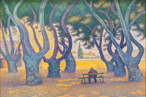 Place des Lices St Tropez By Paul Signac Wall Art Painting Prints Poster Canvas Picture Hanging Photo Gift Idea Home Decor