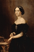 Portrait of A Venetian Woman Of By Francesco Hayes Wall Art Painting Prints Poster Canvas Picture Hanging Photo Gift Idea Home Decor