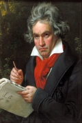 Portrait of Beethoven By Joseph Karl Stieler Wall Art Painting Prints Poster Canvas Picture Hanging Photo Gift Idea Home Decor