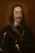 Portrait of King Charles I By William Dobson Wall Art Painting Prints Poster Canvas Picture Hanging Photo Gift Idea Home Decor