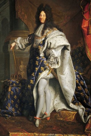 Portrait of Louis XIV By Hyacinthe Rigaud Wall Art Painting Prints Poster Canvas Picture Hanging Photo Gift Idea Home Decor