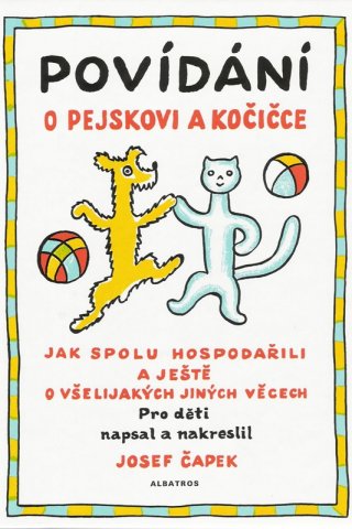 Povidani o pejskovi a kocicce By Josef Capek Wall Art Painting Prints Poster Canvas Picture Hanging Photo Gift Idea Home Decor