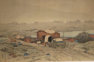 Rain at Yabakei By Goyo Hashiguchi Wall Art Painting Prints Poster Canvas Picture Hanging Photo Gift Idea Home Decor