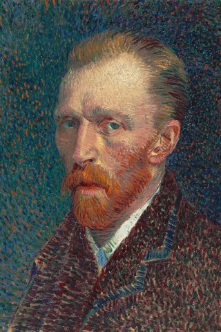 Self Portrait By Vincent van Gogh Wall Art Painting Prints Poster Canvas Picture Hanging Photo Gift Idea Home Decor