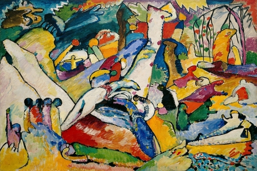 Sketch for Composition II Study for Composition II By Wassily Kandinsky Wall Art Painting Prints Poster Canvas Picture Hanging Photo Gift Idea Home Decor