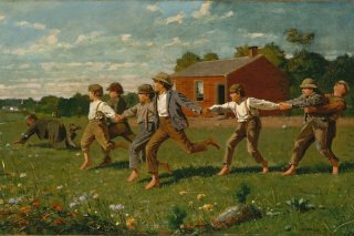 Snap the Whip By Winslow Homer Wall Art Painting Prints Poster Canvas Picture Hanging Photo Gift Idea Home Decor