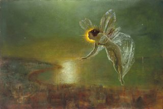 Spirit of the Night By John Atkinson Grimshaw Wall Art Painting Prints Poster Canvas Picture Hanging Photo Gift Idea Home Decor