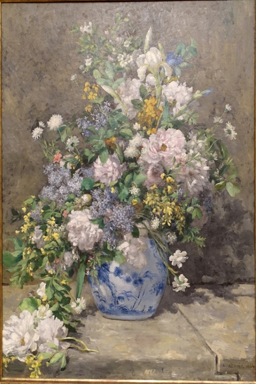 Spring Bouquet By Pierre Auguste Renoir Wall Art Painting Prints Poster Canvas Picture Hanging Photo Gift Idea Home Decor