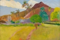 Tahitian Landscape By Paul Gauguin Wall Art Painting Prints Poster Canvas Picture Hanging Photo Gift Idea Home Decor