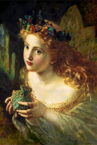 Take the Fair Face of Woman By Sophie Gengembre Anderson Wall Art Painting Prints Poster Canvas Picture Hanging Photo Gift Idea Home Decor