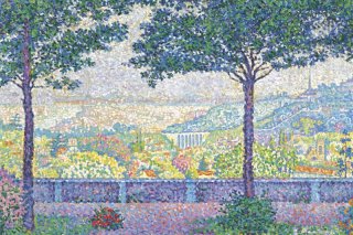 Terrasse de Meudon By Paul Signac Wall Art Painting Prints Poster Canvas Picture Hanging Photo Gift Idea Home Decor