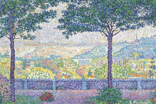 Terrasse de Meudon By Paul Signac Wall Art Painting Prints Poster Canvas Picture Hanging Photo Gift Idea Home Decor