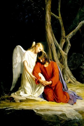 The Agony in the Garden Gethsemane By Carl Bloch Wall Art Painting Prints Poster Canvas Picture Hanging Photo Gift Idea Home Decor