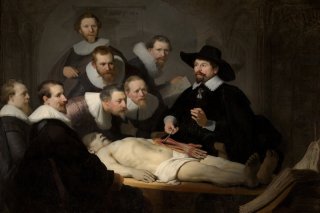 The Anatomy Lesson of Dr Nicolaes Tulp By Rembrandt van Rijn Wall Art Painting Prints Poster Canvas Picture Hanging Photo Gift Idea Home Decor