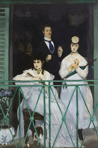 The Balcony By Edouard Manet Wall Art Painting Prints Poster Canvas Picture Hanging Photo Gift Idea Home Decor
