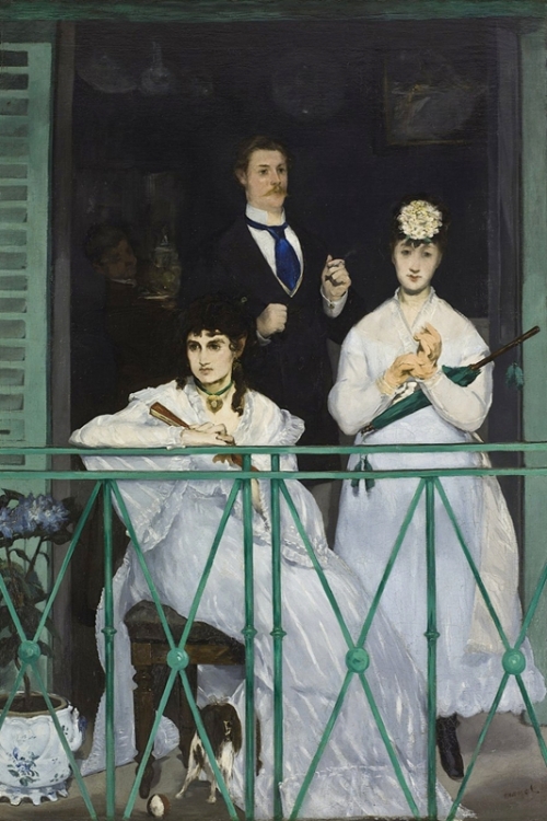 The Balcony By Edouard Manet Wall Art Painting Prints Poster Canvas Picture Hanging Photo Gift Idea Home Decor
