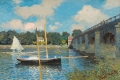 The Bridge at Argenteuil By Claude Monet Wall Art Painting Prints Poster Canvas Picture Hanging Photo Gift Idea Home Decor