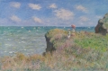 The Cliff Walk at Pourville By Claude Monet Wall Art Painting Prints Poster Canvas Picture Hanging Photo Gift Idea Home Decor