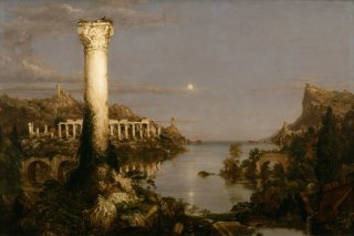 The Course of Empire Desolation By Thomas Cole Wall Art Painting Prints Poster Canvas Picture Hanging Photo Gift Idea Home Decor