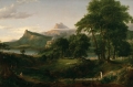 The Course of Empire The Arcadian or Pastoral State By Thomas Cole Wall Art Painting Prints Poster Canvas Picture Hanging Photo Gift Idea Home Decor