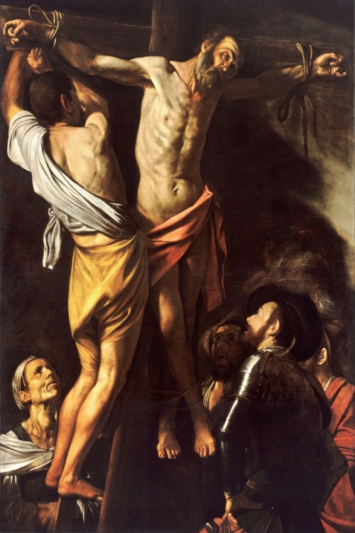 The Crucifixion of Saint Andrew By Caravaggio Wall Art Painting Prints Poster Canvas Picture Hanging Photo Gift Idea Home Decor