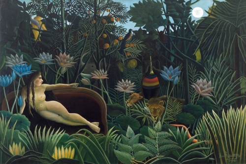 The Dream By Henri Rousseau Wall Art Painting Prints Poster Canvas Picture Hanging Photo Gift Idea Home Decor