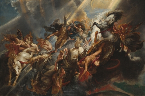 The Fall of Phaeton By Peter Paul Rubens Wall Art Painting Prints Poster Canvas Picture Hanging Photo Gift Idea Home Decor