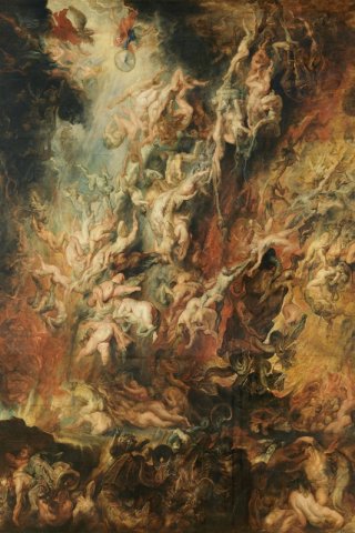 The Fall of the Damned By Peter Paul Rubens Wall Art Painting Prints Poster Canvas Picture Hanging Photo Gift Idea Home Decor