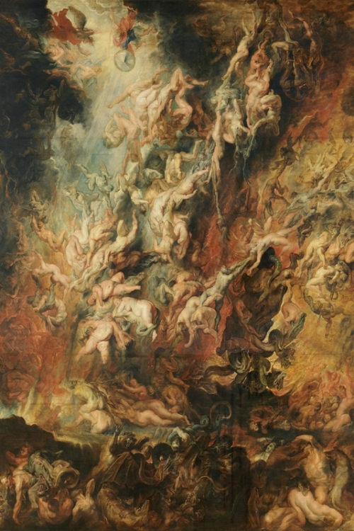 The Fall of the Damned By Peter Paul Rubens Wall Art Painting Prints Poster Canvas Picture Hanging Photo Gift Idea Home Decor
