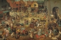 The Fight Between Carnival and Lent The Battle Between Carnival and Lent By Pieter Bruegel the Elder