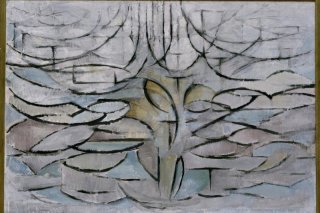 The Flowering Apple Tree By Piet Mondrian Wall Art Painting Prints Poster Canvas Picture Hanging Photo Gift Idea Home Decor