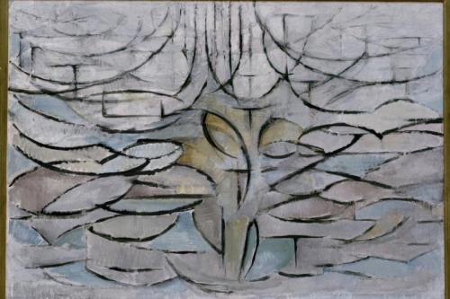The Flowering Apple Tree By Piet Mondrian Wall Art Painting Prints Poster Canvas Picture Hanging Photo Gift Idea Home Decor