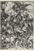 The Four Horsemen of the Apocalypse By Albrecht Durer Wall Art Painting Prints Poster Canvas Picture Hanging Photo Gift Idea Home Decor
