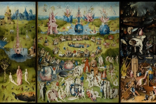 The Garden of Earthly Delights By Hieronymus Bosch Wall Art Painting Prints Poster Canvas Picture Hanging Photo Gift Idea Home Decor