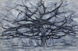 The Gray Tree By Piet Mondrian Wall Art Painting Prints Poster Canvas Picture Hanging Photo Gift Idea Home Decor