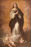 The Immaculate Conception By Bartolom Esteban Murillo Wall Art Painting Prints Poster Canvas Picture Hanging Photo Gift Idea Home Decor