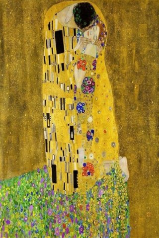 The Kiss By Gustav Klimt Wall Art Painting Prints Poster Canvas Picture Hanging Photo Gift Idea Home Decor