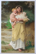 The Lambs By William Adolphe Bouguereau Wall Art Painting Prints Poster Canvas Picture Hanging Photo Gift Idea Home Decor