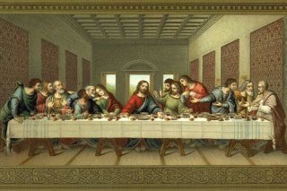 The Last Supper By Leonardo da Vinci Wall Art Painting Prints Poster Canvas Picture Hanging Photo Gift Idea Home Decor
