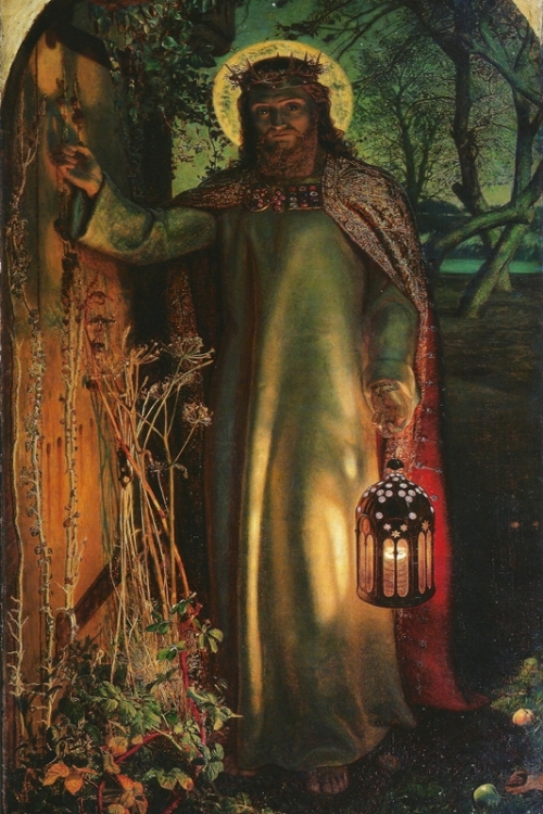 The Light of the World By William Holman Hunt Wall Art Painting Prints Poster Canvas Picture Hanging Photo Gift Idea Home Decor