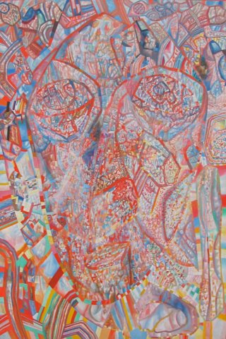The Living Head By Pavel Filonov Wall Art Painting Prints Poster Canvas Picture Hanging Photo Gift Idea Home Decor