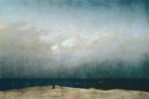 The Monk by the Sea By Caspar David Friedrich Wall Art Painting Prints Poster Canvas Picture Hanging Photo Gift Idea Home Decor
