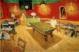 The Night Cafe By Vincent van Gogh Wall Art Painting Prints Poster Canvas Picture Hanging Photo Gift Idea Home Decor