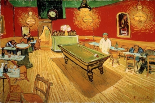 The Night Cafe By Vincent van Gogh Wall Art Painting Prints Poster Canvas Picture Hanging Photo Gift Idea Home Decor