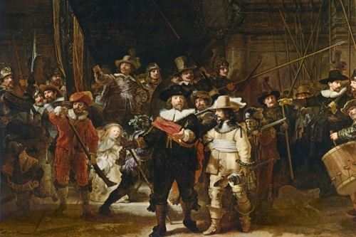 The Nightwatch By Rembrandt Van Rijn Wall Art Painting Prints Poster Canvas Picture Hanging Photo Gift Idea Home Decor