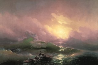 The Ninth Wave By Ivan Aivazovsky Wall Art Painting Prints Poster Canvas Picture Hanging Photo Gift Idea Home Decor