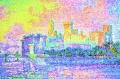 The Papal Palace Avignon By Paul Signac Wall Art Painting Prints Poster Canvas Picture Hanging Photo Gift Idea Home Decor