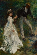 The Promenade La Promenade By Pierre Auguste Renoir Wall Art Painting Prints Poster Canvas Picture Hanging Photo Gift Idea Home Decor